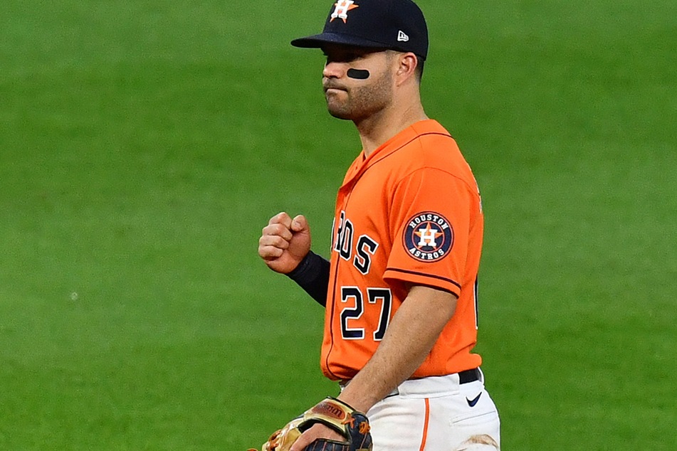 Astros second baseman Jose Altuve hit a home run in Houston's game two win on on Wednesday night.