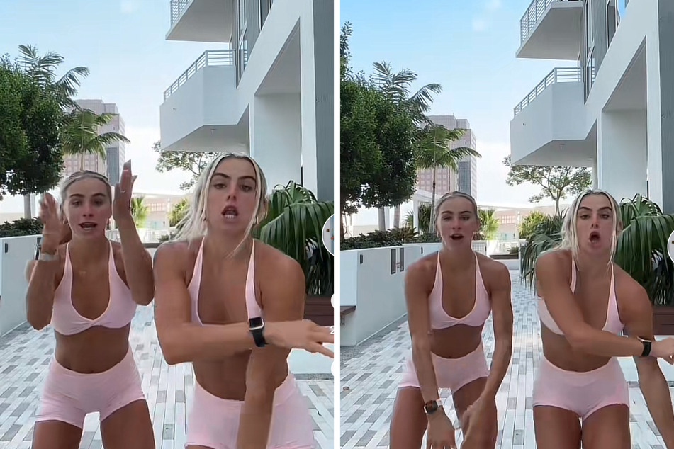 The Cavinder twins defy post-gym fatigue, as seen in their latest TikTok, making it the perfect time for viral social media content!