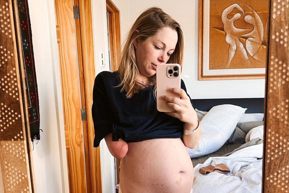 Für Sarah Herron war es ein kleines Wunder, als sie im Herbst vergangenen Jahres schwanger wurde.