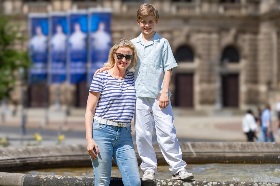 Teilen die Liebe zu Theater & Film: Mama Caterina und Sohn Elia.