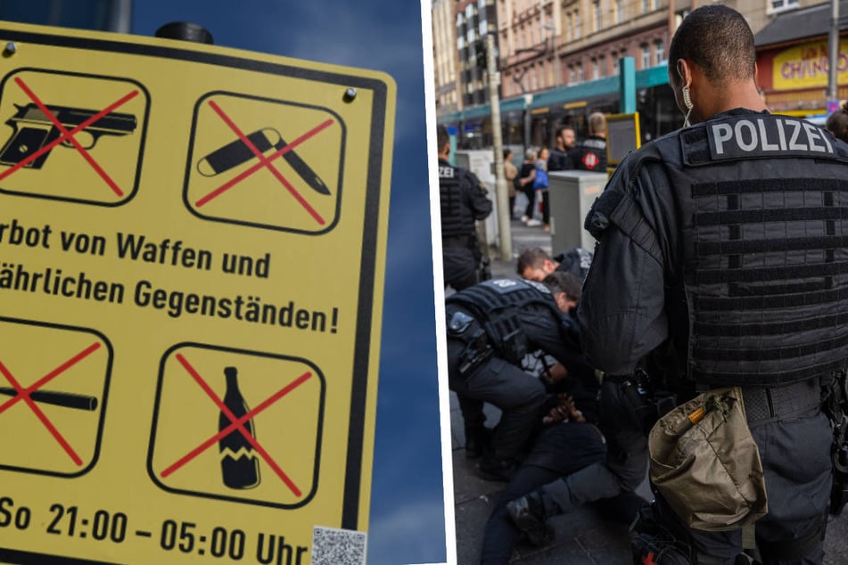 Frankfurt: Messerattacken verdreifacht: Bahnhofsviertel wird Waffenverbots-Zone