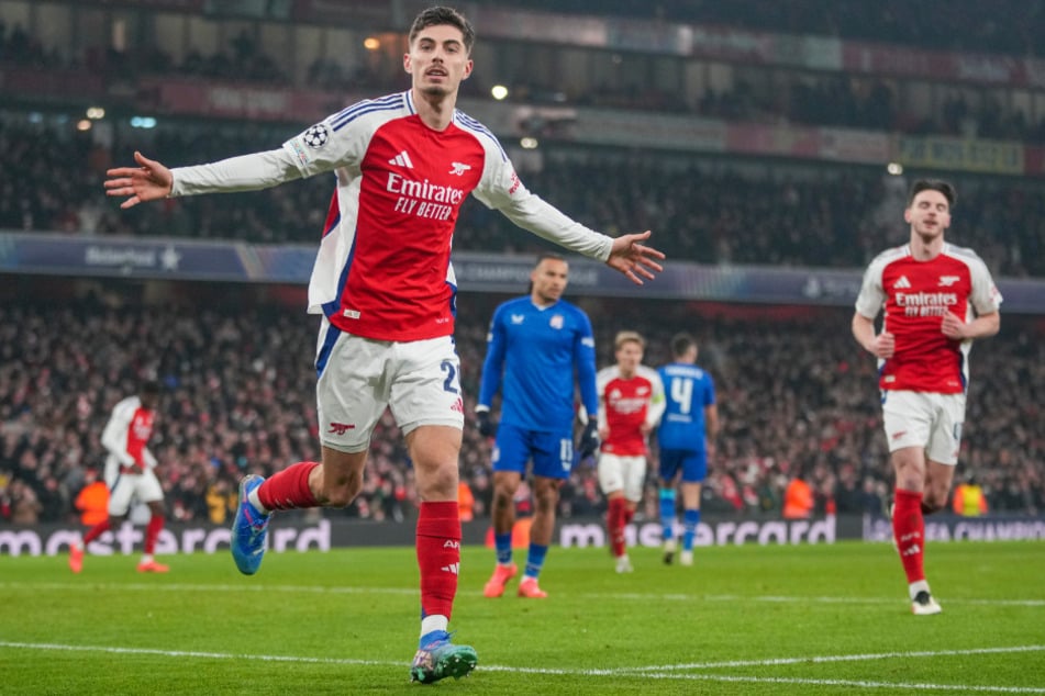 Inzwischen schnürt der Ex-Leverkusener Kai Havertz die Fußballschuhe für den FC Arsenal.