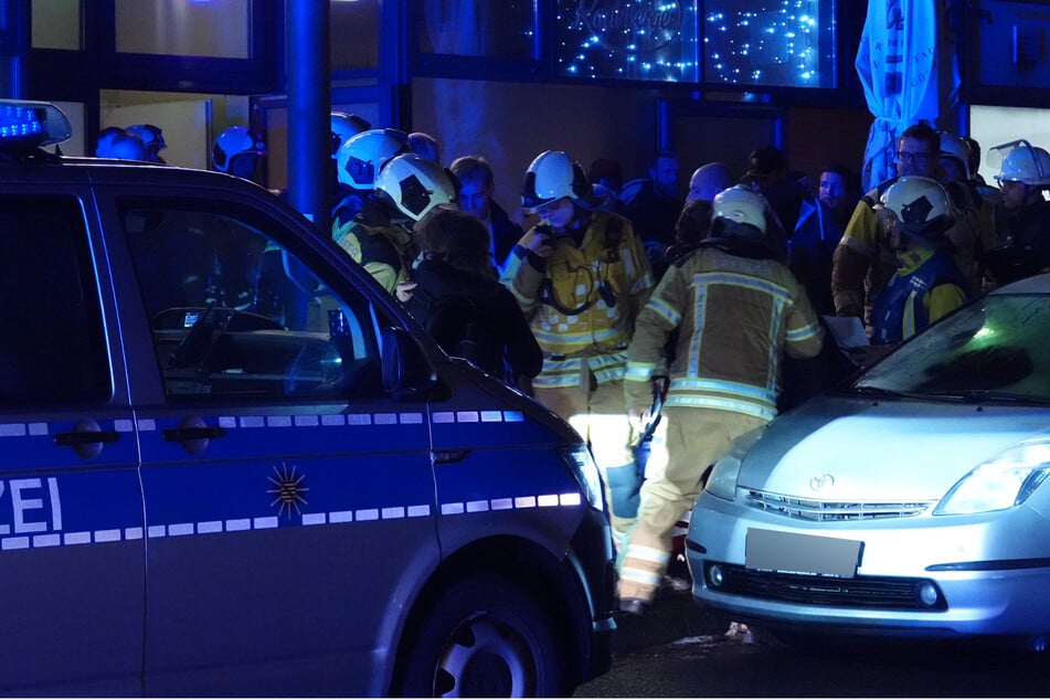 Ein Großaufgebot an Rettungskräften war vor Ort.