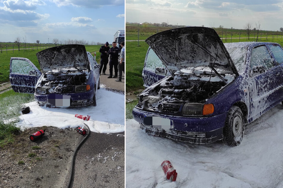 Die Freude über den neuen VW Polo hielt genau eine Stunde an, dann stand das Auto in Flammen.