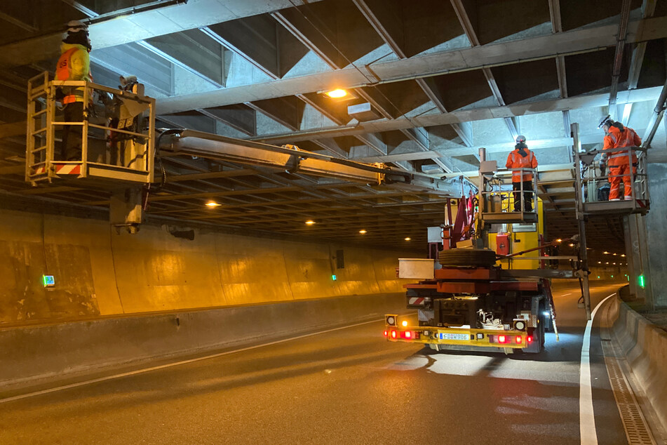 In einem Tunnel an der A39 in Braunschweig sind in den nächsten Tagen Wartungsarbeiten nötig.