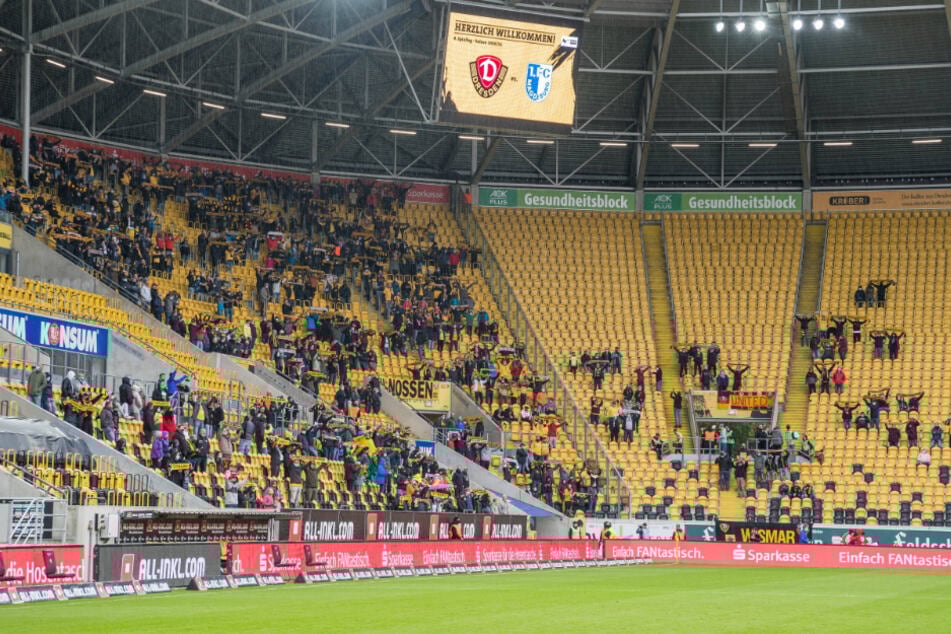 Nur 999 Fans sahen den Elb-Clasico gegen Magdeburg. Im Sachsenderby gegen Zwickau am Dienstag werden es definitiv nicht mehr, da die Infektionszahlen weiter gestiegen sind.