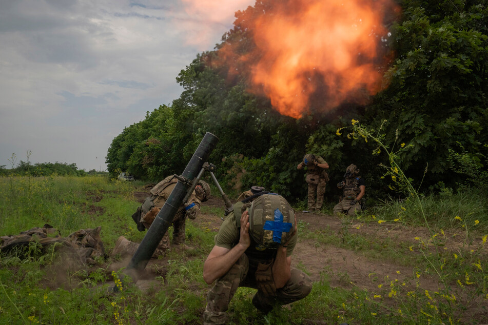 Die ukrainischen Soldaten kämpfen um jeden Meter.
