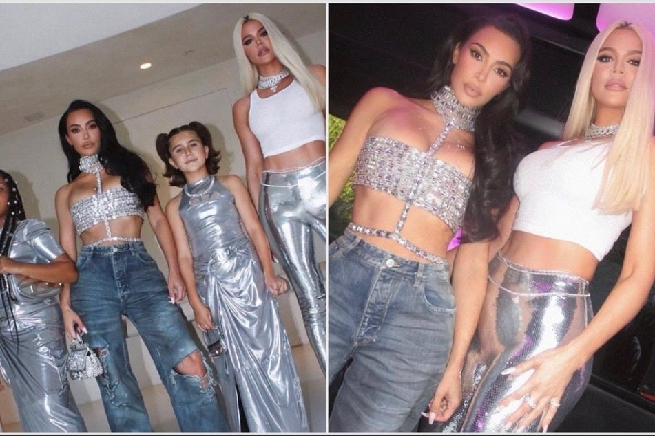 Kim Kardashian shows off silver glam look at Beyoncé's LA concert!