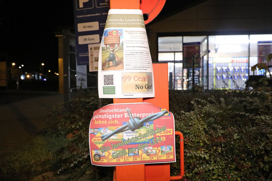 Einen Butterpreis von 0,99 Cent halten die Landwirte für ungerecht.