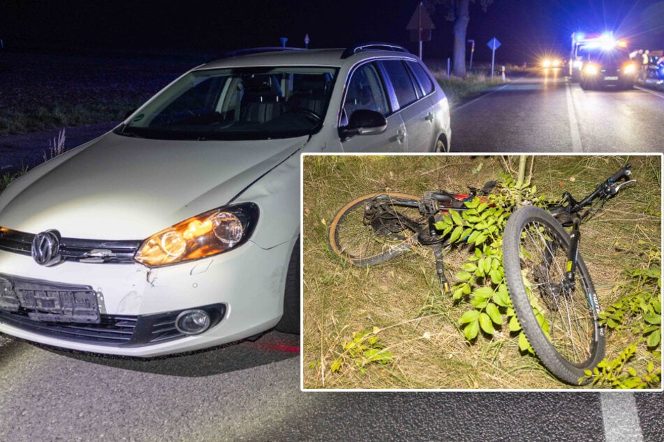 VW und E-Bike krachen in Freiberg zusammen: Beide Fahrer waren nicht nüchtern