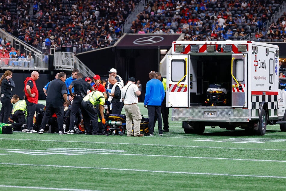 Detroit Lions safety Morice Norris was struck in the head during Friday's NFL preseason game.