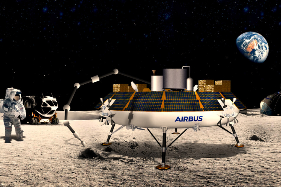 Airbus will mit neuer Anlage Sauerstoff aus Mondstaub gewinnen