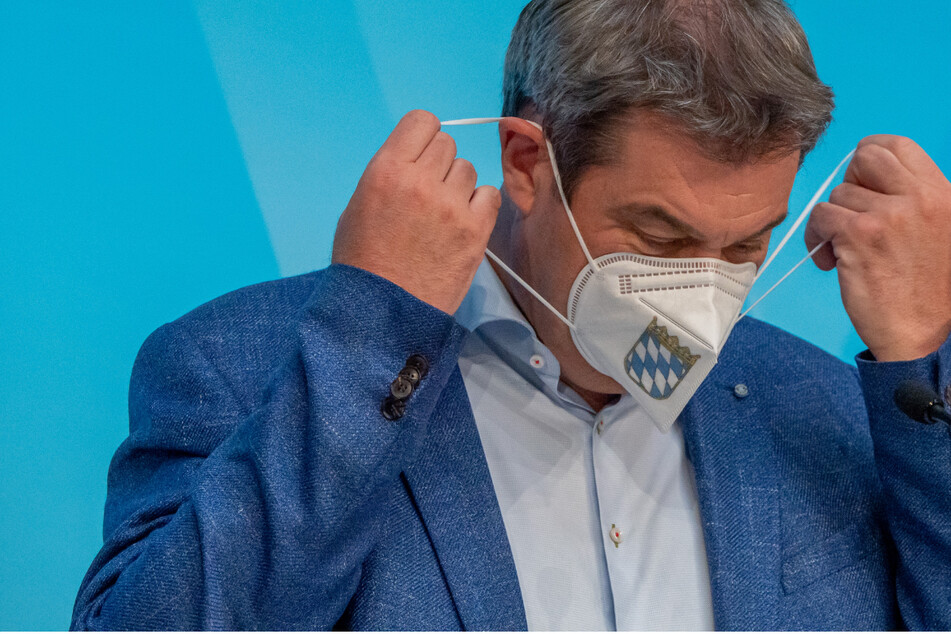 Markus Söder (54, CSU), Ministerpräsident von Bayern, ist gegen die Lockerung der Maskenpflicht.