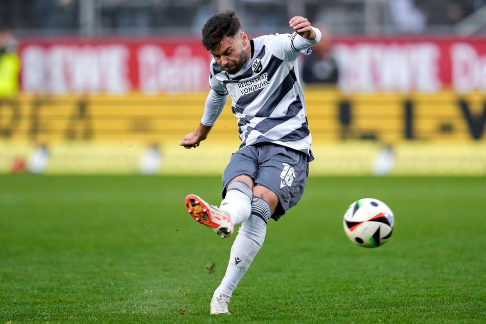 Niklas Kreuzer (31) wechselte im Sommer von Absteiger Halle zum SV Sandhausen.