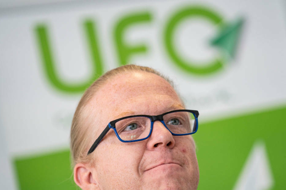 Ufo-Geschäftsführer Nicoley Baublies weist Lufthansa-Kritik zurück (Archivbild).