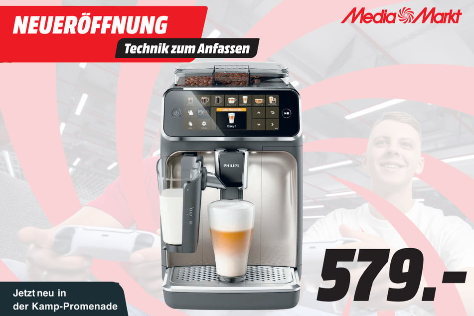 Philips-Kaffeevollautomat für 579 Euro.