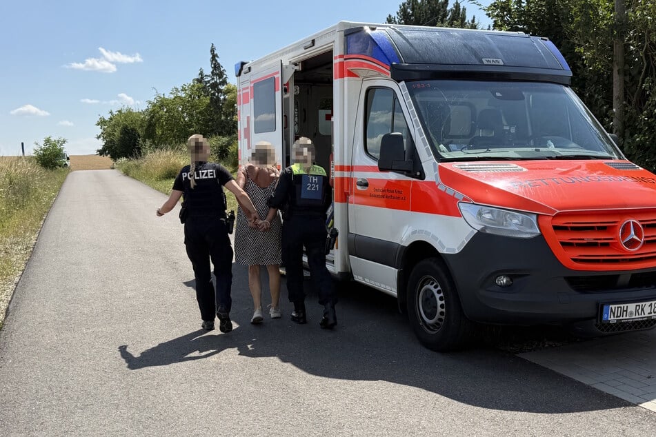Die 60-Jährige wurde auf eine Polizeiwache gebracht.