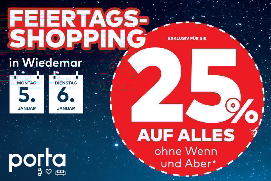 Die 25 Prozent Rabatt gibt's nur mit diesem Coupon.