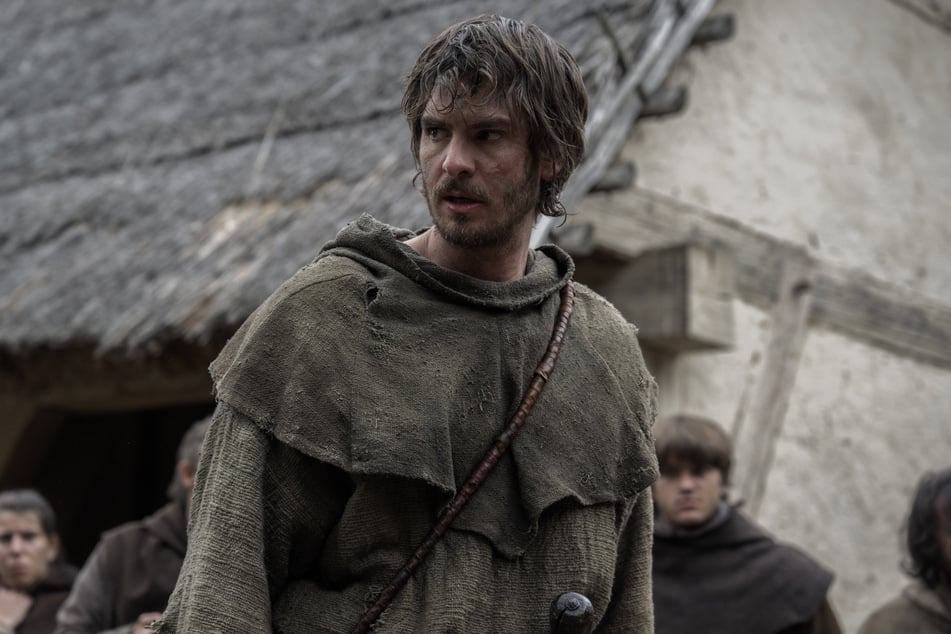 Andrew Garfield als "Ploughman" in einer Szene des Films "The Uprising - Für die Freiheit" (undatierte Filmszene).