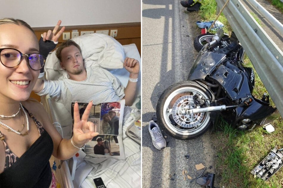 Der gebürtige Weimarer Lorenz Grafe (23) geriet im Juli 2025 in einen schweren Verkehrsunfall.