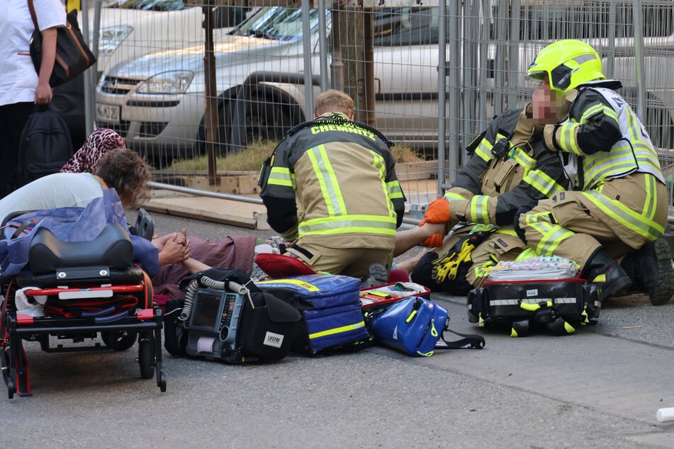 Die Feuerwehr musste eine Person reanimieren.