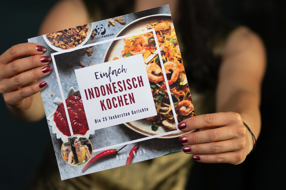 Dieses Kochbuch mit indonesischen Rezepten soll bald erscheinen.
