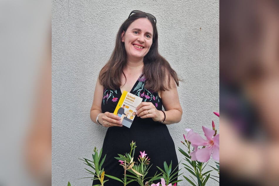Prof. Christina Sanchez-Stockhammer (48) mit ihrem neuen Sprachführer.