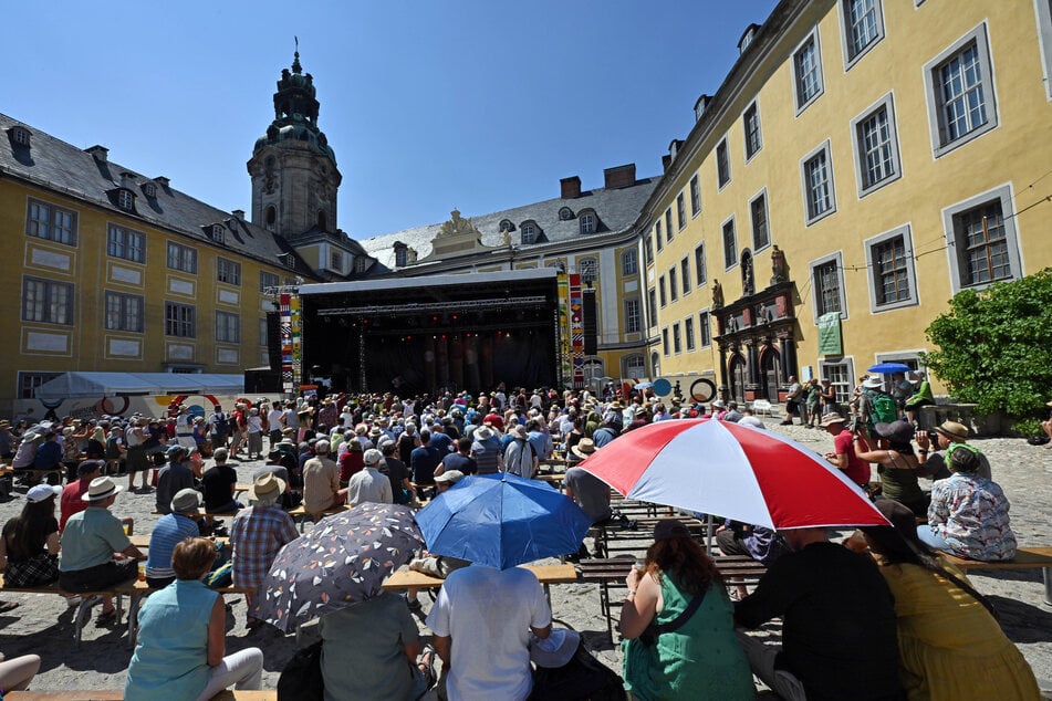 Zur 33. Auflage des Rudolstadt-Festivals geben sich bis zum Sonntag fast 1000 Künstler aus 30 Ländern ein musikalisches Stelldichein. (Archivbild)