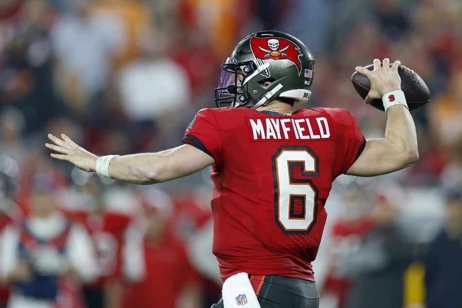 NFL quarterback Baker Mayfield has reportedly agreed to a three-year contract deal to remain with the Tampa Bay Buccaneers.