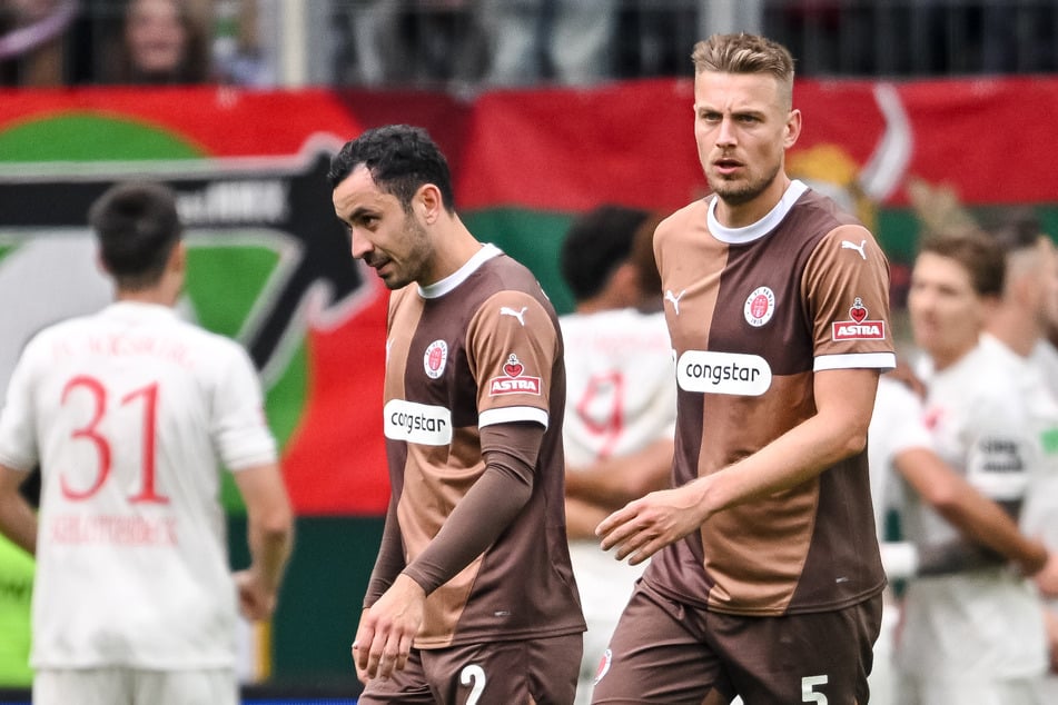 Enttäuschte Gesichter beim FC St. Pauli nach der dritten Saisonpleite.