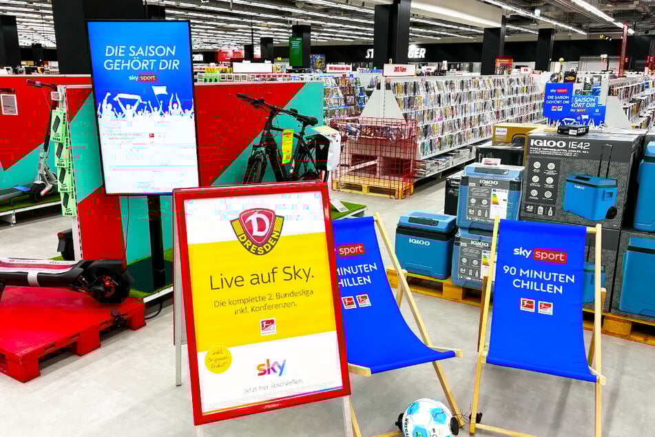 Alles neu im MediaMarkt im Elbepark in Dresden!