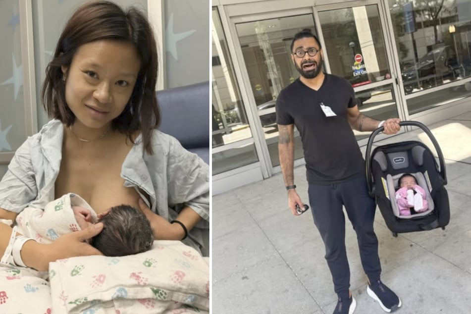 Jasmine und ihr Mann Ashwin Avasarala (40) mussten sich von der dramatischen Geburt erst einmal erholen.