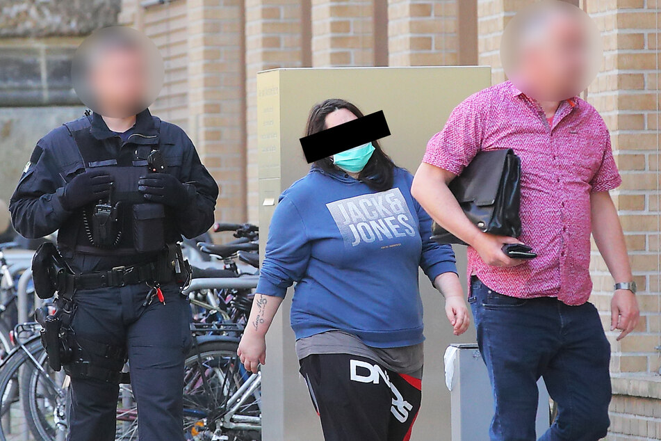 Marie-Teres B. (30) stand bereits am heutigen Freitag vor Gericht.