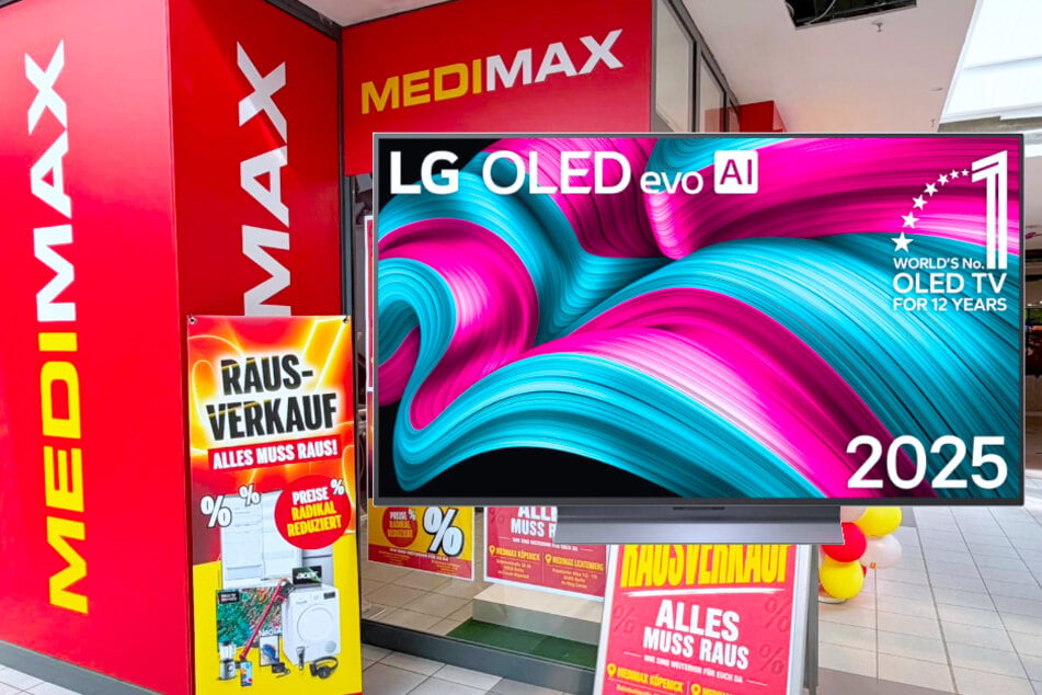 MEDIMAX verkauft wegen Schließung Fernseher gerade super günstig