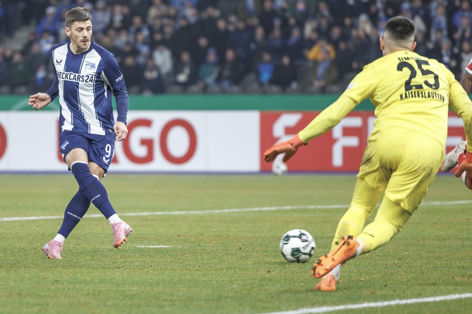 Dawid Kownacki (29) hat seinen Stammplatz bei Hertha erst einmal eingebüßt.