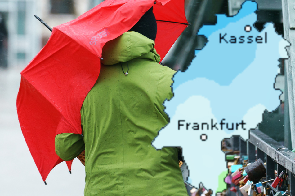 Auch der Dienst Wetteronline.de (Grafik) sagt für den Silvester-Tag insbesondere für die nördliche Hälfte von Hessen ein erhöhtes Niederschlagsrisiko voraus.
