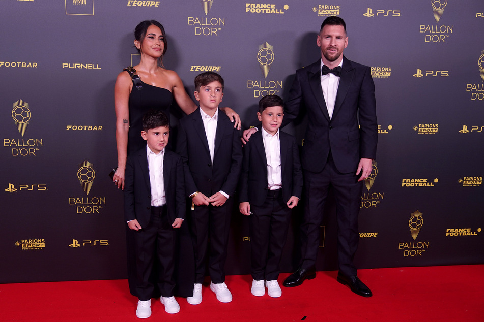 Lionel Messi (36) war für die Veranstaltung mit Ehefrau Antonela Roccuzzo (35) und den drei gemeinsamen Kindern angereist.