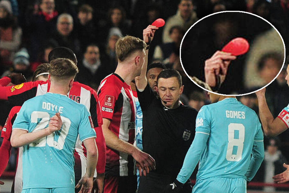 Fußballstar traut seinen Augen nicht: Schiri zeigt ihm den Roten Kreis!