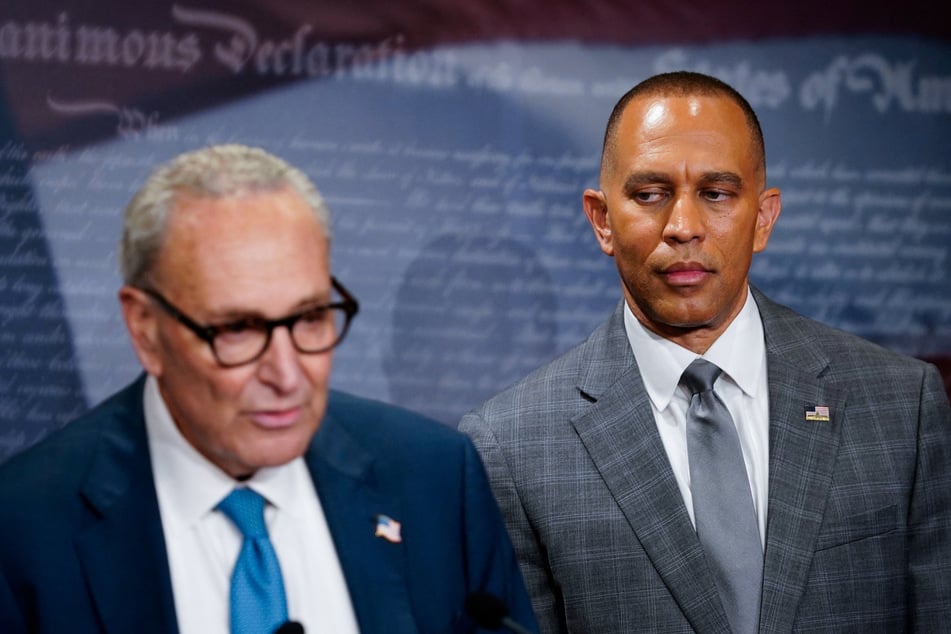 Democratic leaders Chuck Schumer and Hakeem Jeffries are demanding funding provisions for healthcare be inserted into the bill.