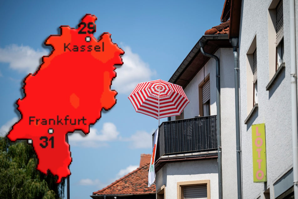 Auch in den kommenden Tagen werden immerhin hohe Temperaturen weit über 30 Grad erreicht.