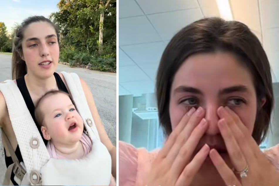 Brooke Lipps (25) ist seit knapp neun Monaten Mutter der kleinen Taylor. Sie nicht zu sehen, geht ihr oft nahe.