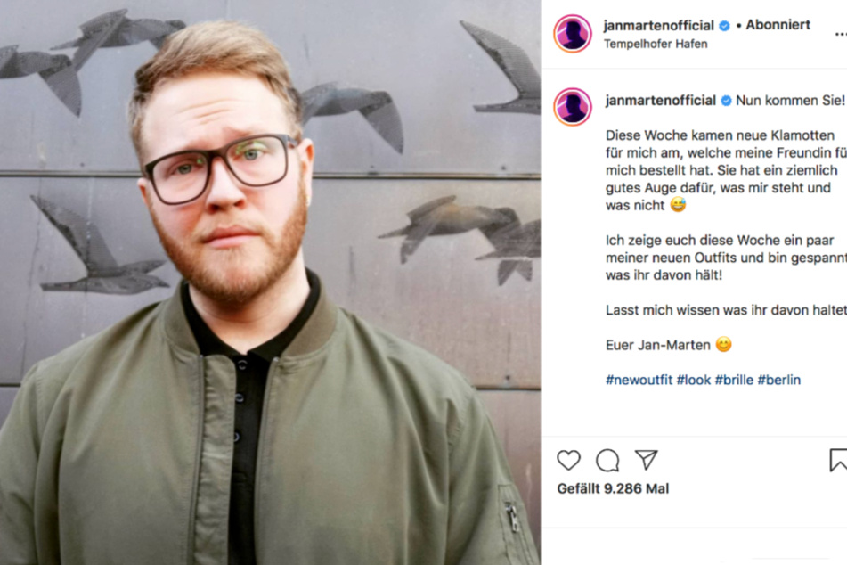 Der Sänger wird bei der Kleiderwahl von seiner Freundin unterstützt.