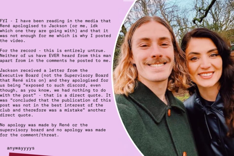 Jemilla Pir, die Ehefrau von St.-Pauli-Kapitän Jackson Irvine (32) hat sich mit einem Statement auf Instagram gemeldet.