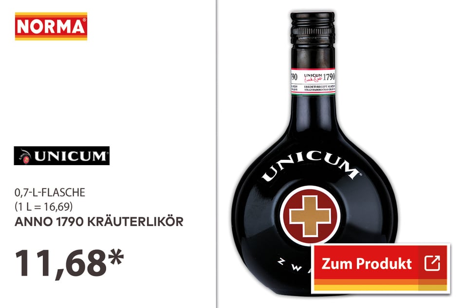 Anno 1790 Kräuterlikör für 11,68 Euro.