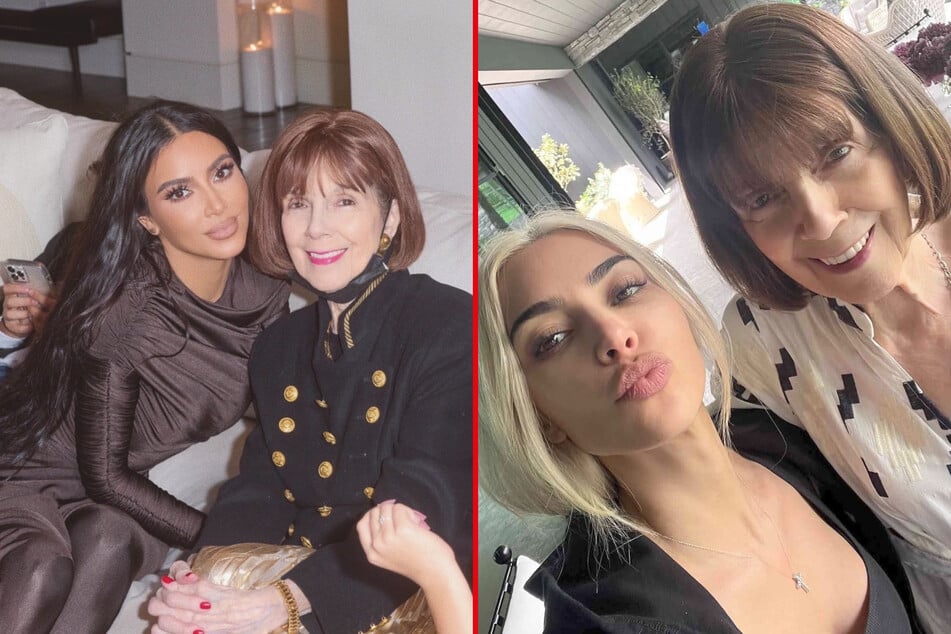 Mary Jo "MJ" Shannon (r), the grandmother of Kim Kardashian and her siblings, has died at the age of 91.