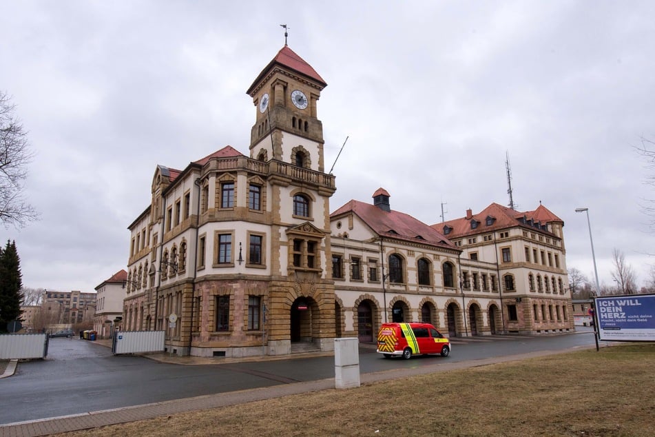 Die Feuerwache in der Chemnitzer Schadestraße.