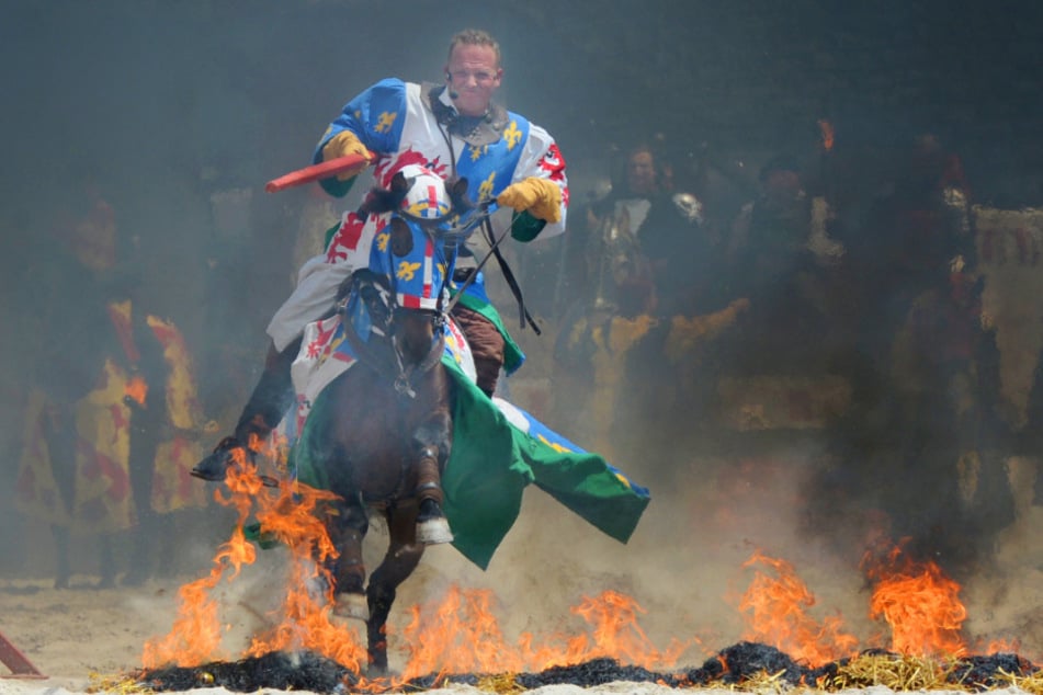 Das Mittelalter zieht auf Burg Scharfenstein ein. (Symbolbild)