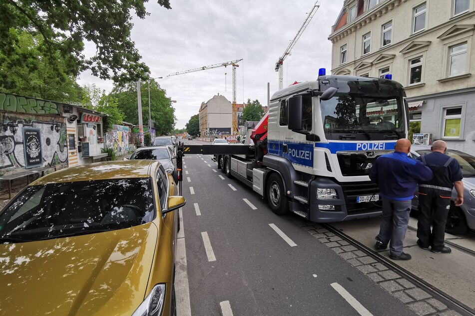 Razzia im Leipziger Linkenviertel Connewitz