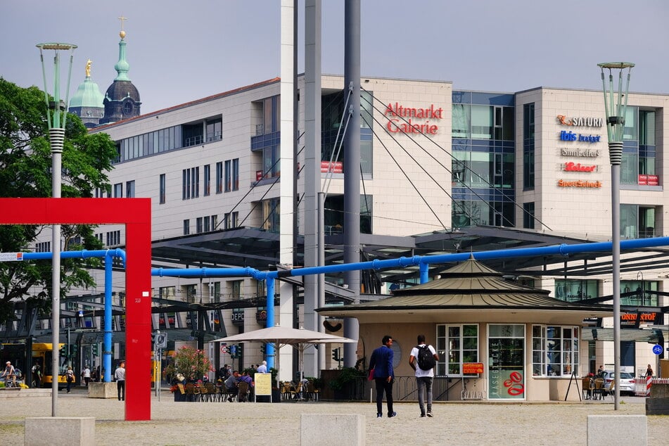 Die Altmarkt-Galerie in Dresden kommt im bundesdeutschen Ranking auf Platz Nummer 3.