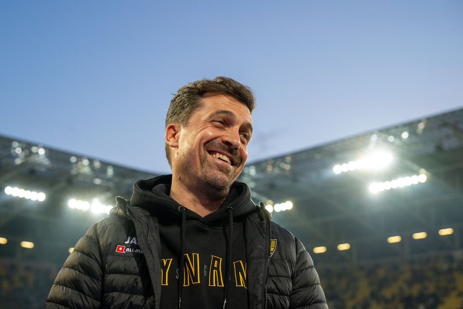 Freut sich auf seine freie Zeit in der Heimat: Dynamo Dresdens Trainer Thomas Stamm.